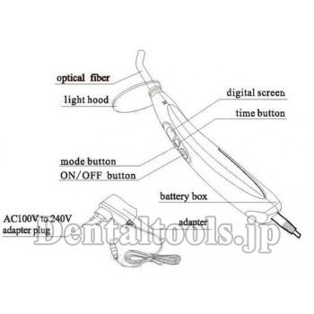 Woodpecker® D歯科用LED光重合照射器 ブルーライト