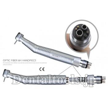 Tosi®歯科用光ファイバハンドピース6ホール プッシュボタン式 