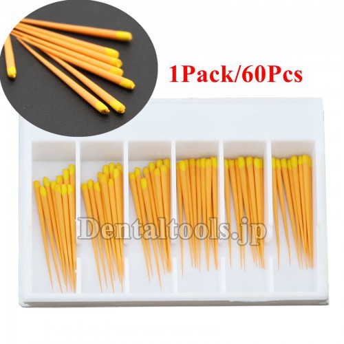 5Pack / 300Pcs Dentsply Maillefer Protaper歯科ガッタパーチャポイントチップF1