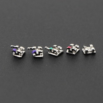 30Pks歯科矯正OCメタルブラケットブレースMIM Mini MBT 022 345