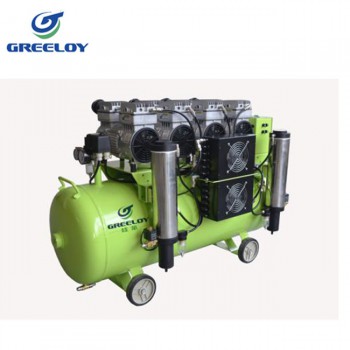 3200W 歯科用オイルレス エアーコンプレッサー ドライヤー付き Greeloy GA-84Y