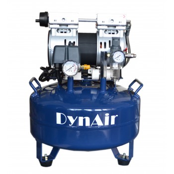 DYNAIR 550W 歯科用エアーコンプレッサー オイルレス DA5001 22L