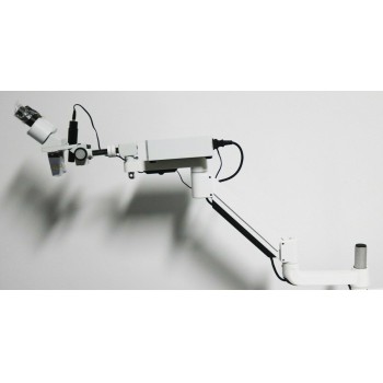10X 歯科手術用顕微鏡 5W LEDライト＆トロリーカートユニット付き (ENTに適用)