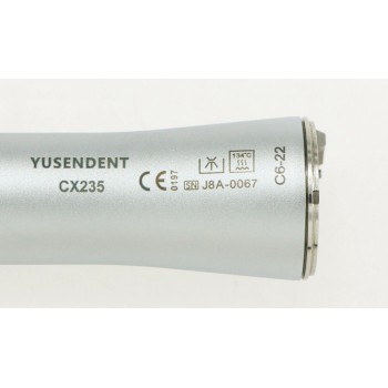 YUSENDENT CX235C6-22 20:1減速歯科用LEDコントラアングルハンドピース