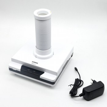 60W ポータブル歯科技工所デスクトップ集塵機 集じん機 LEDライト付き