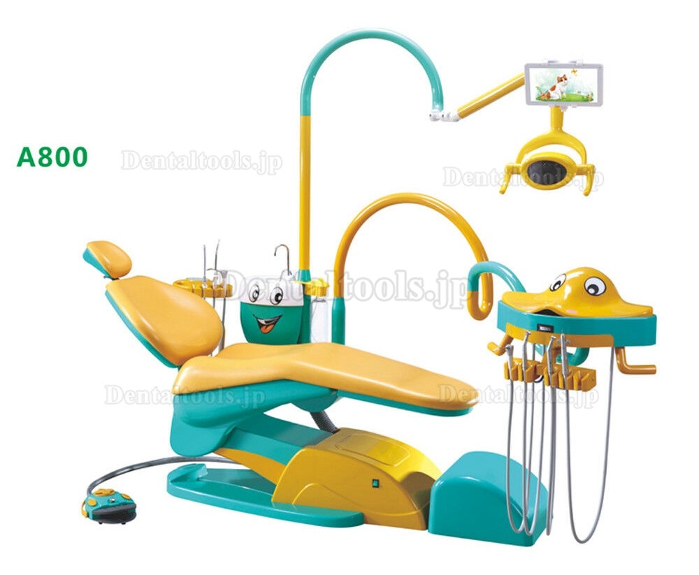 A800 カートゥーンデザイン 小児用歯科チェアユニット 子供用デンタルユニット 