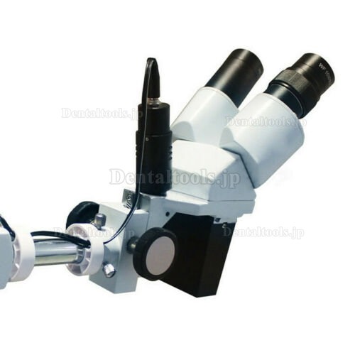 10X 歯科手術用顕微鏡 5W LEDライト＆トロリーカートユニット付き (ENTに適用)