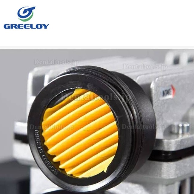 3200W 歯科用オイルレス エアーコンプレッサー ドライヤー付き Greeloy GA-84Y