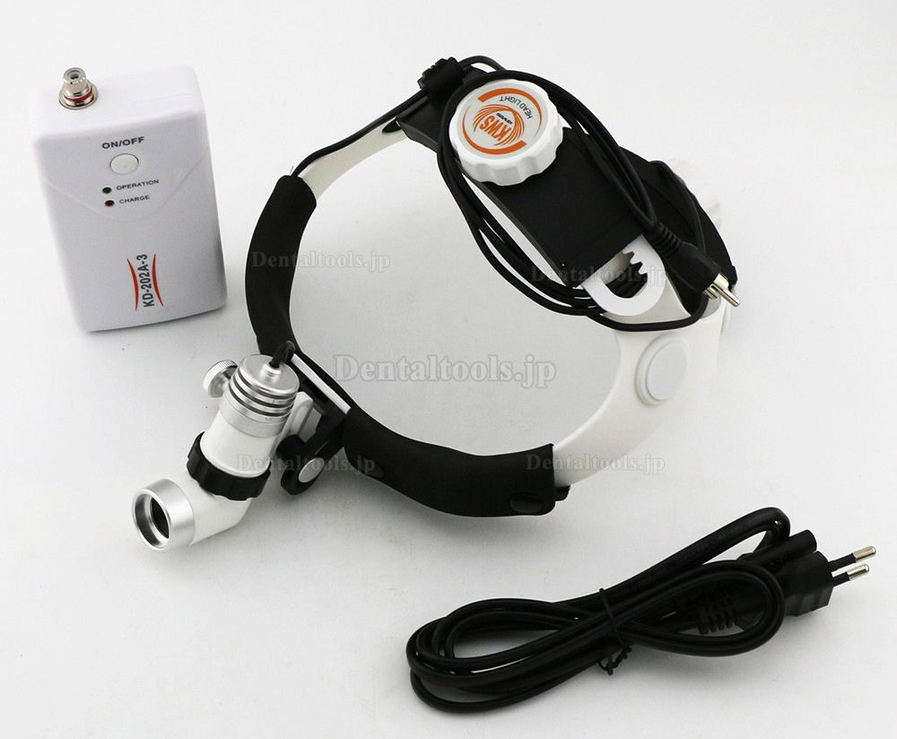歯科用LEDヘッドライト医療用ヘッドライトランプ 3W KD-202A-3 CE