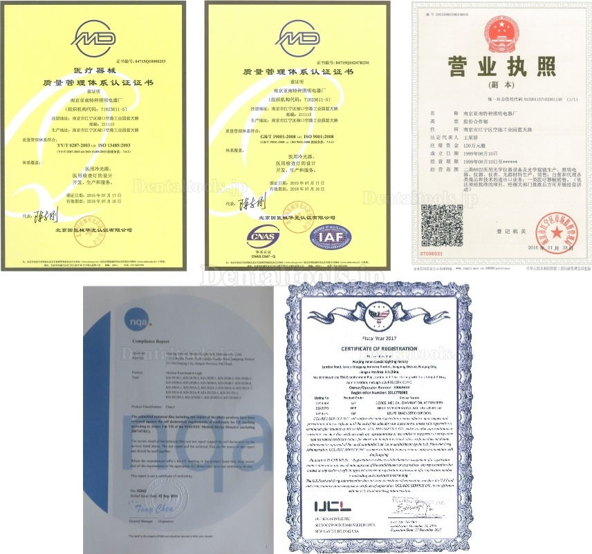 KWS® KD-2036D-3 36LED歯科医療用ライト手術用無影灯照度の深さ調整可能(土台付き、スタンド式)