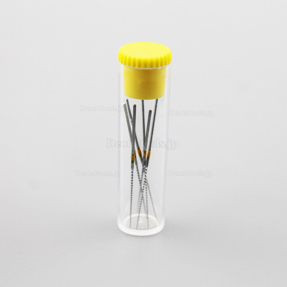 6pcs/セットWoodpecker歯髄治療器具NITI U-FILE歯科根管洗浄用20#