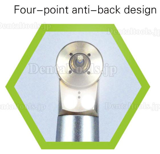 歯科用2個LED電球付きライトタービンハンドピース(ミニヘッド)