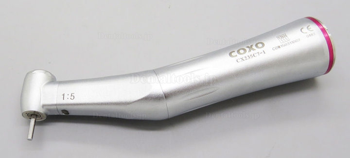 YUSENDENT® CX235C7-1歯科用増速コントラアングルハンドピース（5倍速、ライト付）