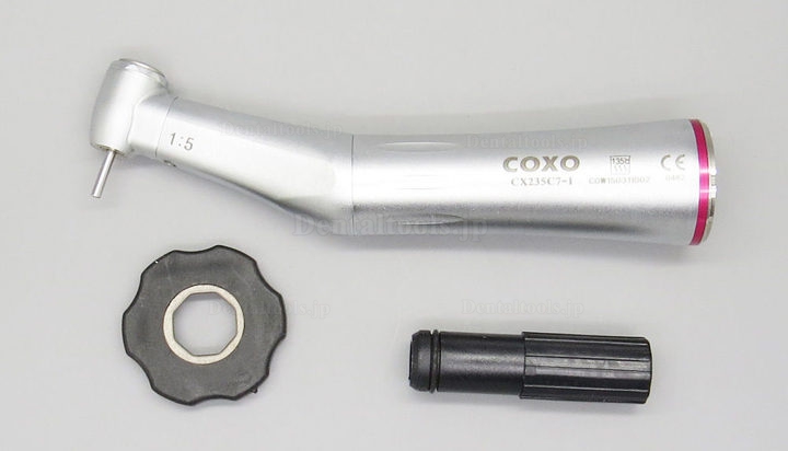 YUSENDENT® CX235C7-1歯科用増速コントラアングルハンドピース（5倍速、ライト付）